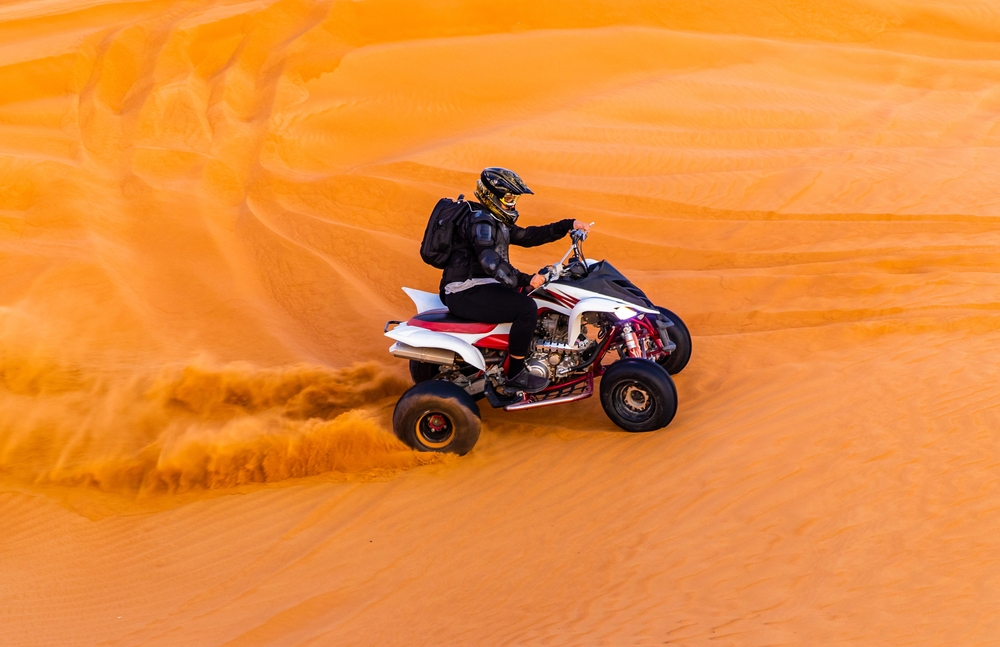 quade bike desert safari